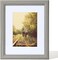 12x16 Picture Frame in Gray- Use as 8.5x11 certificate frame with Mat or 12x16 Frame Without Mat -Modern Style Wood Composite Frame, with Tempered Glass - diploma frame Formats for Wall